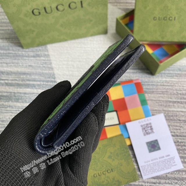 Gucci新款包包 古馳GG Marmont系列錢包 Gucci男士短夾 657572  ydg3285